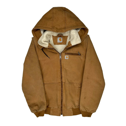 Vintage Carhartt Jacket - Small Brown Cotton