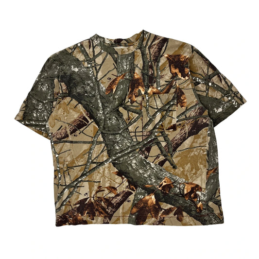Outfitters Ridge T-Shirt - Large Camo Cotton