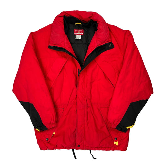 Marlboro Puffer - Medium Red Nylon