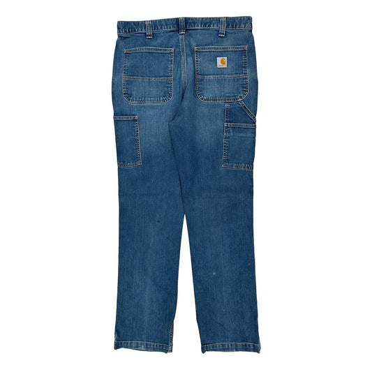 Carhartt Carpenter Jeans - 34W 32L Blue Denim