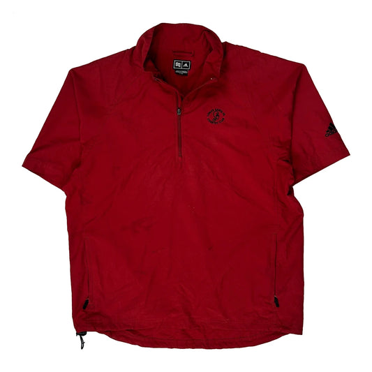 Lomas Santa Fe Country Club Adidas Windbreaker - Large Red Nylon