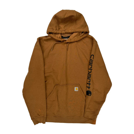 Carhartt Hoodie - XL Brown Cotton