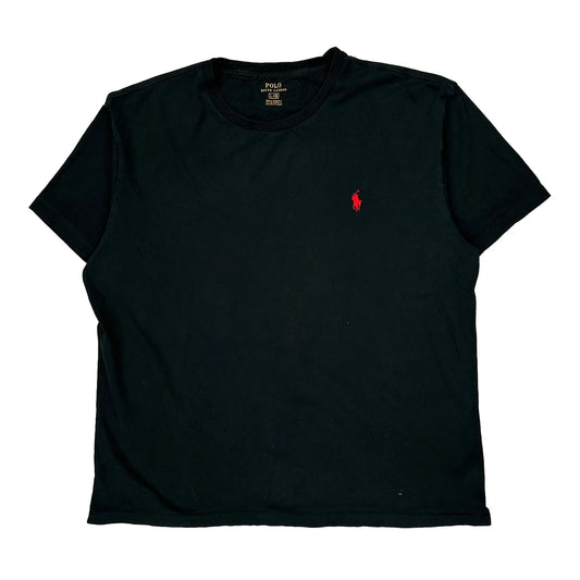 Polo By Ralph Lauren T-Shirt - Large Black Cotton