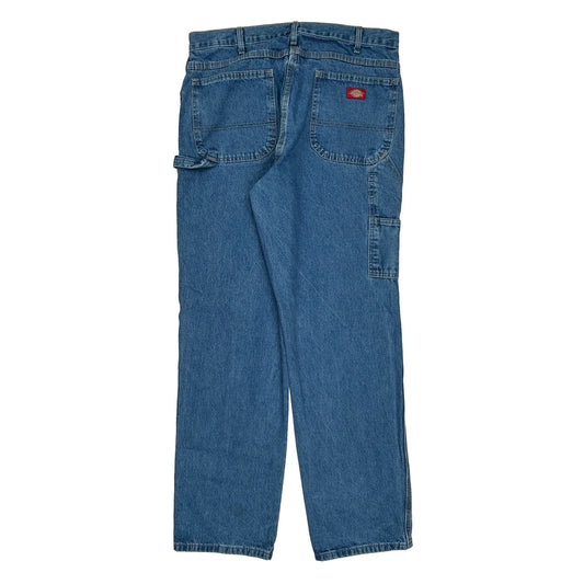 Dickies Carpenter Jeans - 34W 34L Blue Denim