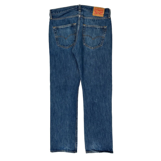 Vintage 501 Levis Jeans - 34W 31L Dark Wash Denim