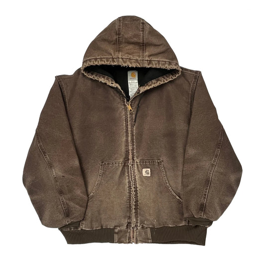 Carhartt J130 Dkb Jacket - XL Brown Cotton