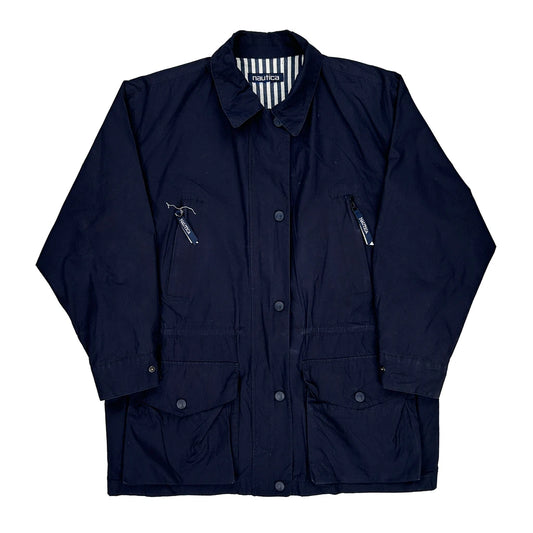 Nautica Jacket - XL Navy Cotton