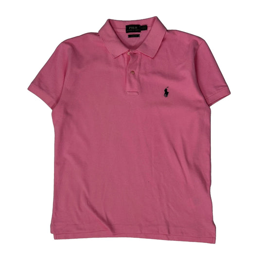 Polo By Ralph Lauren Polo Shirt - Medium Pink Cotton