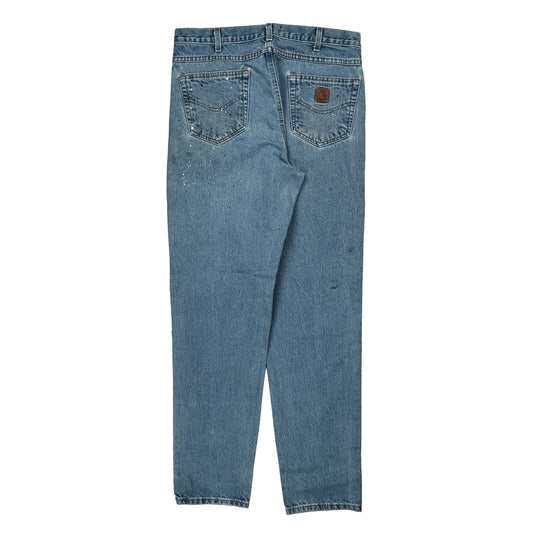 Carhartt Jeans - 34W 36L Blue Cotton