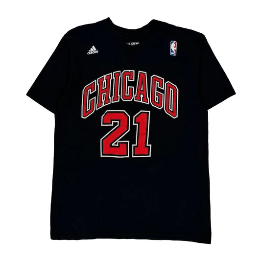 Vintage Chicago Bulls Adidas Nba Jersey - Large Black Cotton