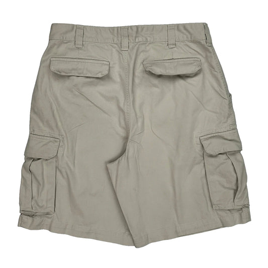 Tommy Hilfiger Cargo Shorts - 34W 10L Beige Cotton