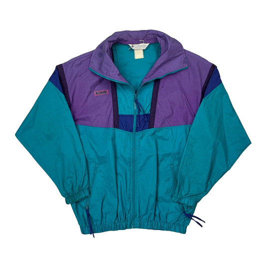 Columbia Windbreaker - Medium Multicoloured Nylon