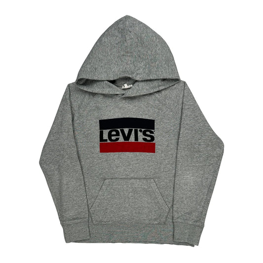Levis Hoodie - Medium Grey Cotton