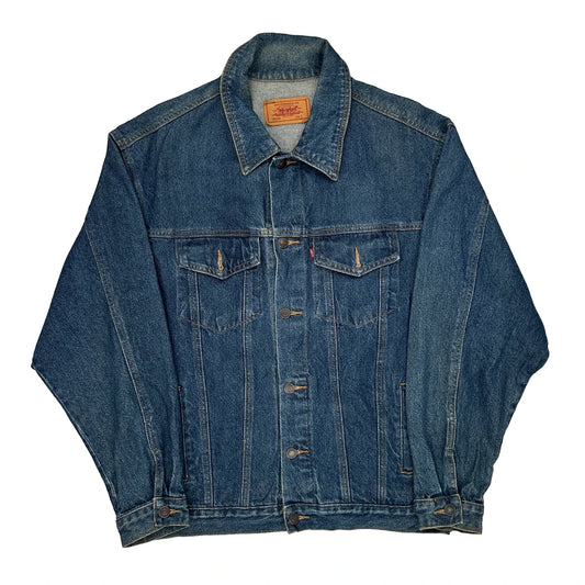 Levis Denim Jacket - Large Blue Cotton
