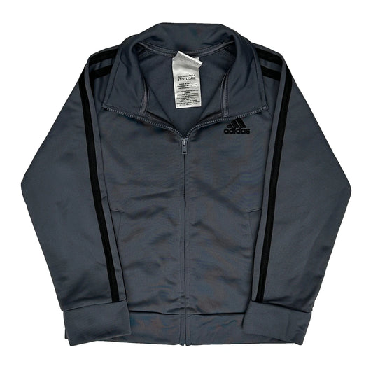 Age 3 Adidas Track Jacket - XS Grey Polyester