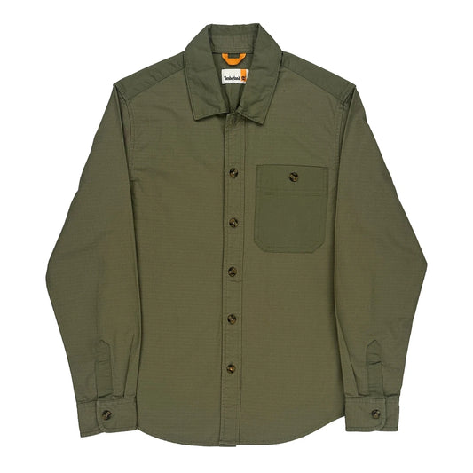 Timberland Shirt - XS Khaki Cotton