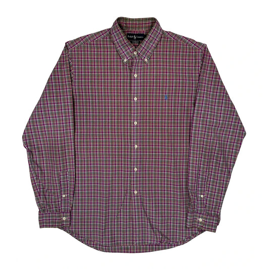 Ralph Lauren Checked Shirt - XL Multicoloured Cotton