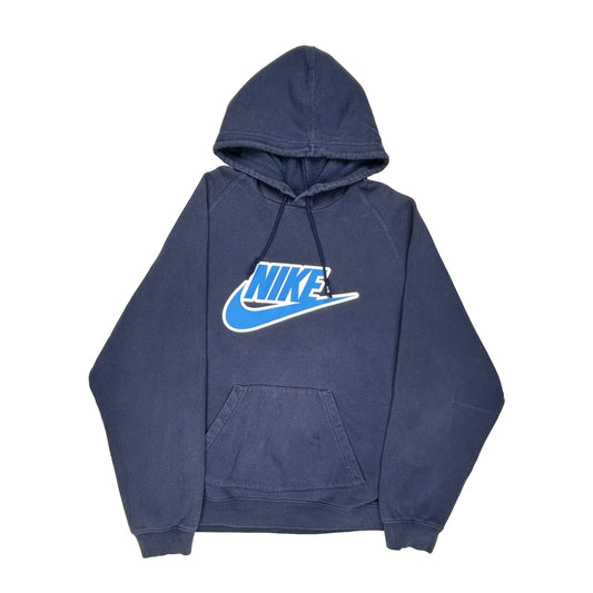 Nike Hoodie - Large Navy Cotton