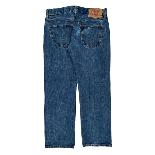 501 Levis Jeans - 34W 30L Blue Cotton