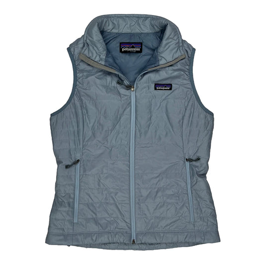 Vintage Patagonia Gilet - Medium Blue Polyester