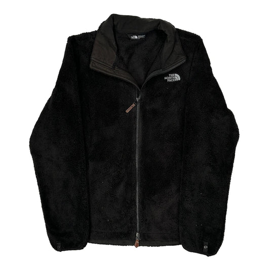 Vintage The North Face Fleece Jacket - Medium Black Polyester