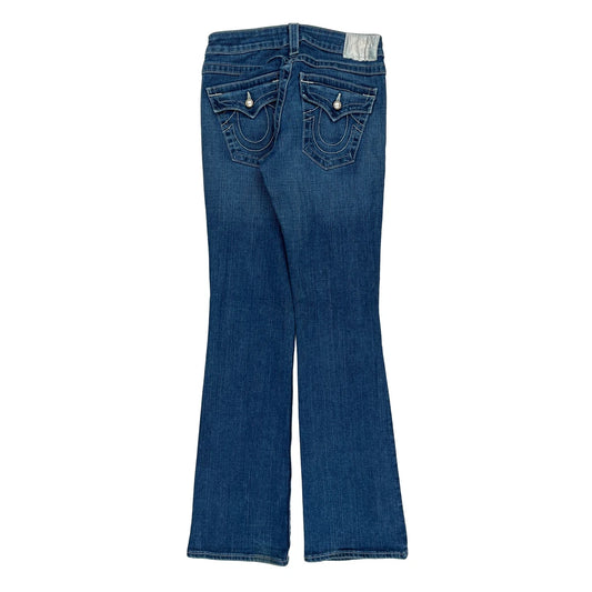 Vintage True Religion Boot Cut Jeans - 29W UK 8 Blue Denim