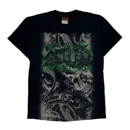 Skin Graphic T-Shirt - Small Black Cotton