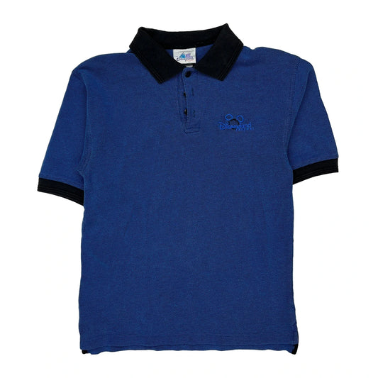 Disney Polo Shirt - Small Blue Cotton