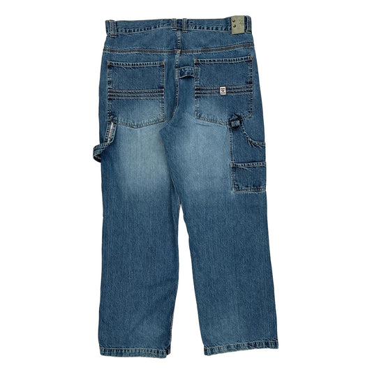 Utility Fit Paco Carpenter Jeans - 36W 32L Blue Cotton