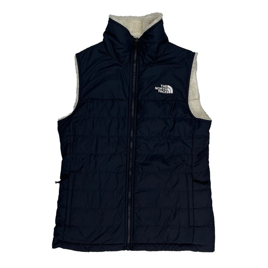 Vintage The North Face Gilet - Medium Navy Polyester