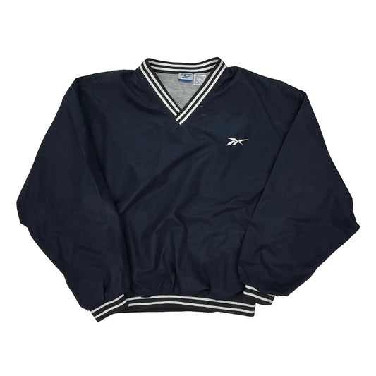 Reebok Windbreaker - Medium Navy Polyester