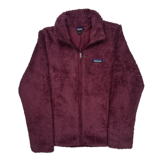 Patagonia Fleece Jacket - Small Purple Polyester
