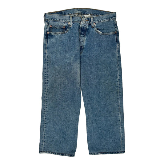 501 Levis Jeans - 34W 30L Blue Cotton