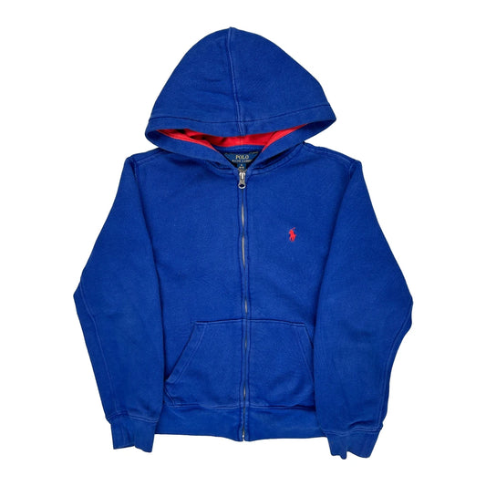Age 10-12 Polo By Ralph Lauren Hoodie - Medium Blue Cotton