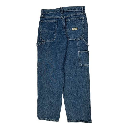 Wrangler Carpenter Jeans - 29W 30L Blue Cotton
