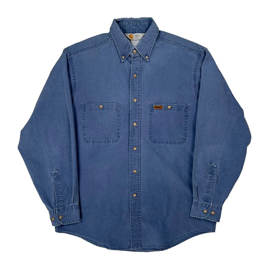 Carhartt Denim Shirt - XL Blue Cotton