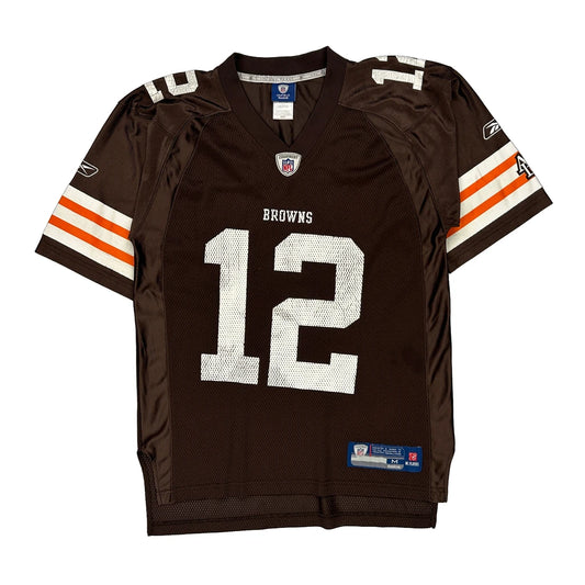 Cleveland Browns Reebok Nfl Jersey - Medium Brown Nylon