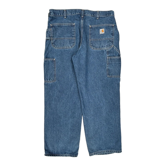 Carhartt Carpenter Jeans - 36W 30L Blue Cotton