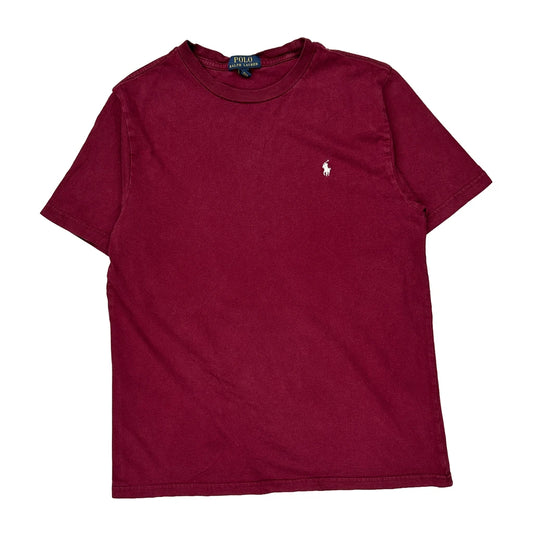 Age 13-14 Polo By Ralph Lauren T-Shirt - XL Red Cotton