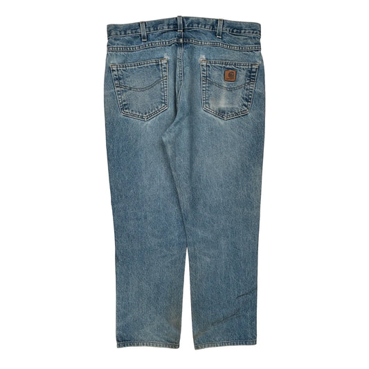 Carhartt Jeans - 36W 27L Light Wash Cotton