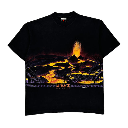 Mirage Las Vegas Signal Sports Single Stitch T-Shirt - Large Black Cotton