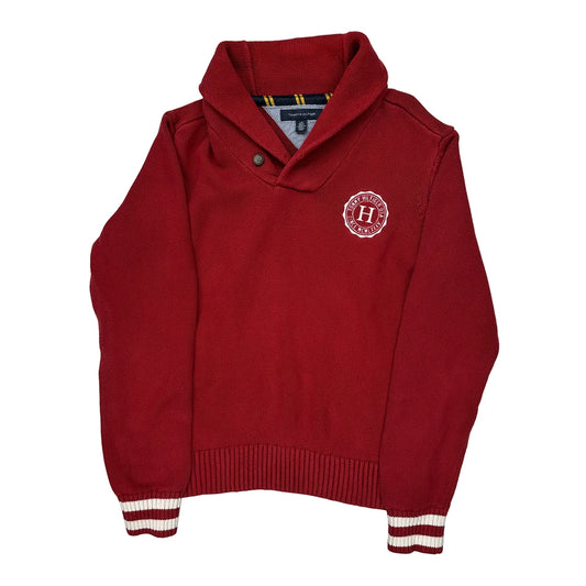 Tommy Hilfiger Jumper - Large Red Cotton