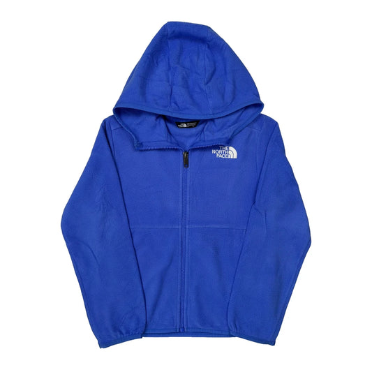 Age 7-8 The North Face Hoodie - Small Blue Polyester