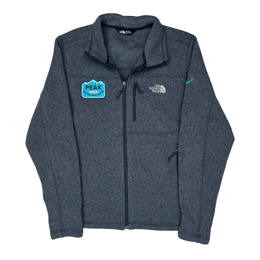 The North Face Fleece Jacket - Medium Blue Polyester