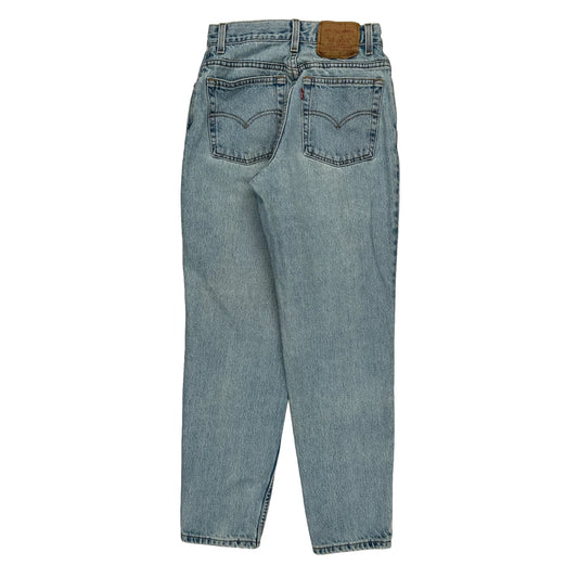 550 Tapered Levis Jeans - 26W UK 8 Light Wash Cotton