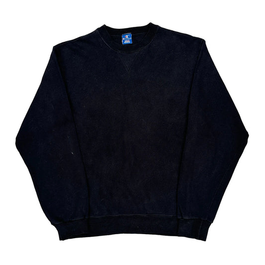 Champion Sweatshirt - XL Black Cotton