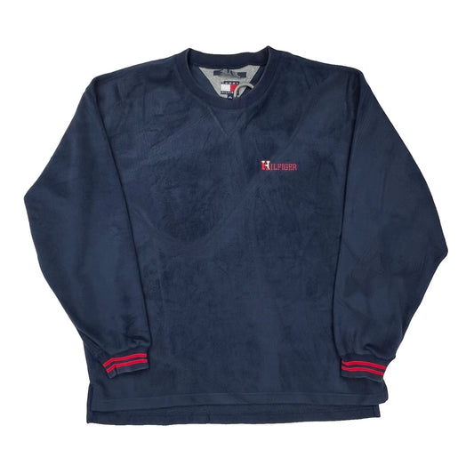 Tommy Hilfiger Fleece - XL Navy Polyester