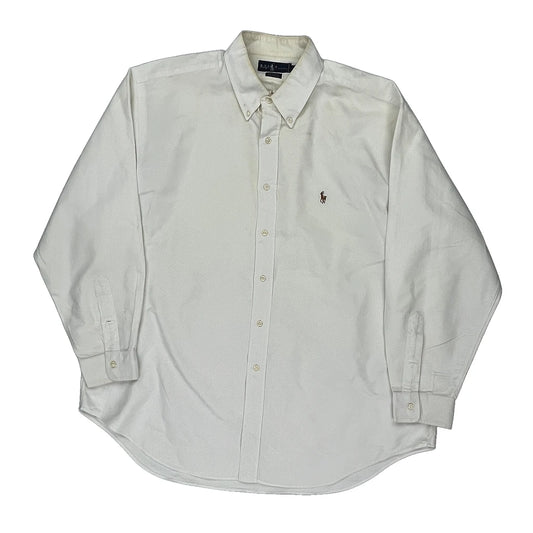Ralph Lauren Shirt - XL White Cotton