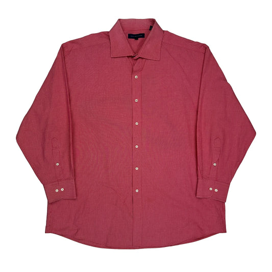 Tommy Hilfiger Checked Shirt - XL Red Cotton