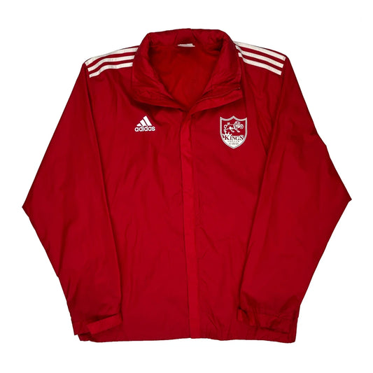 Vintage Kings Adidas Windbreaker - XL Red Polyester